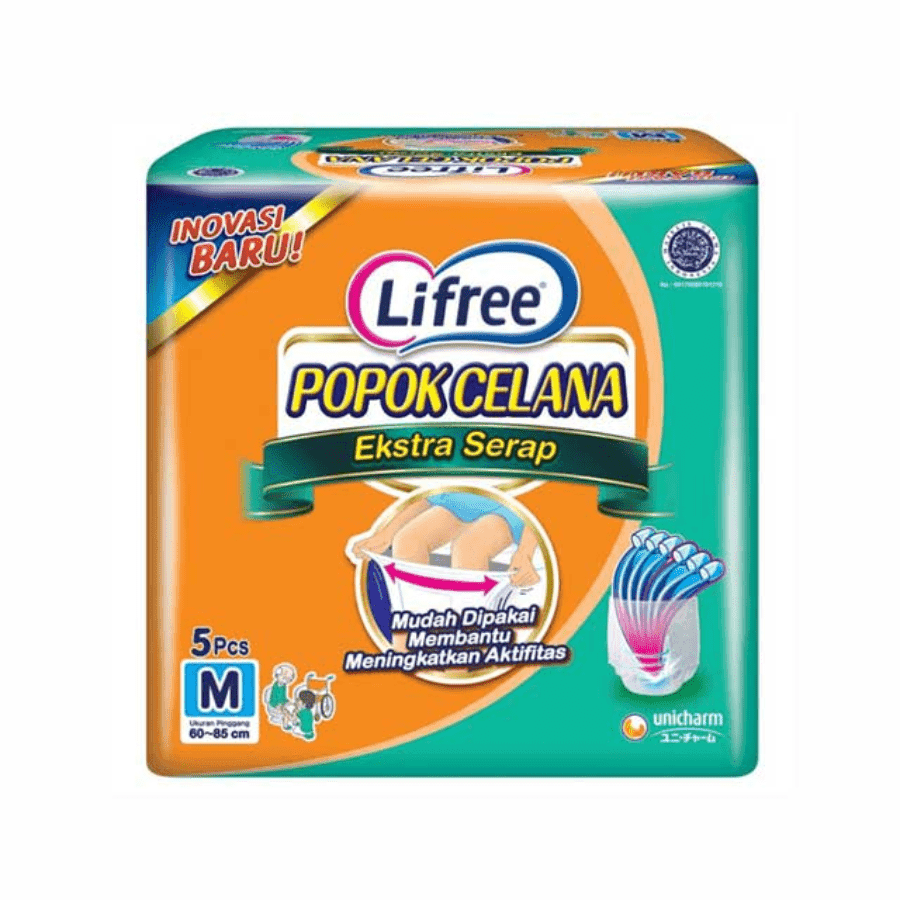 Lifree Ekstra Serap Popok Celana Dewasa M5 1pack foto 2
